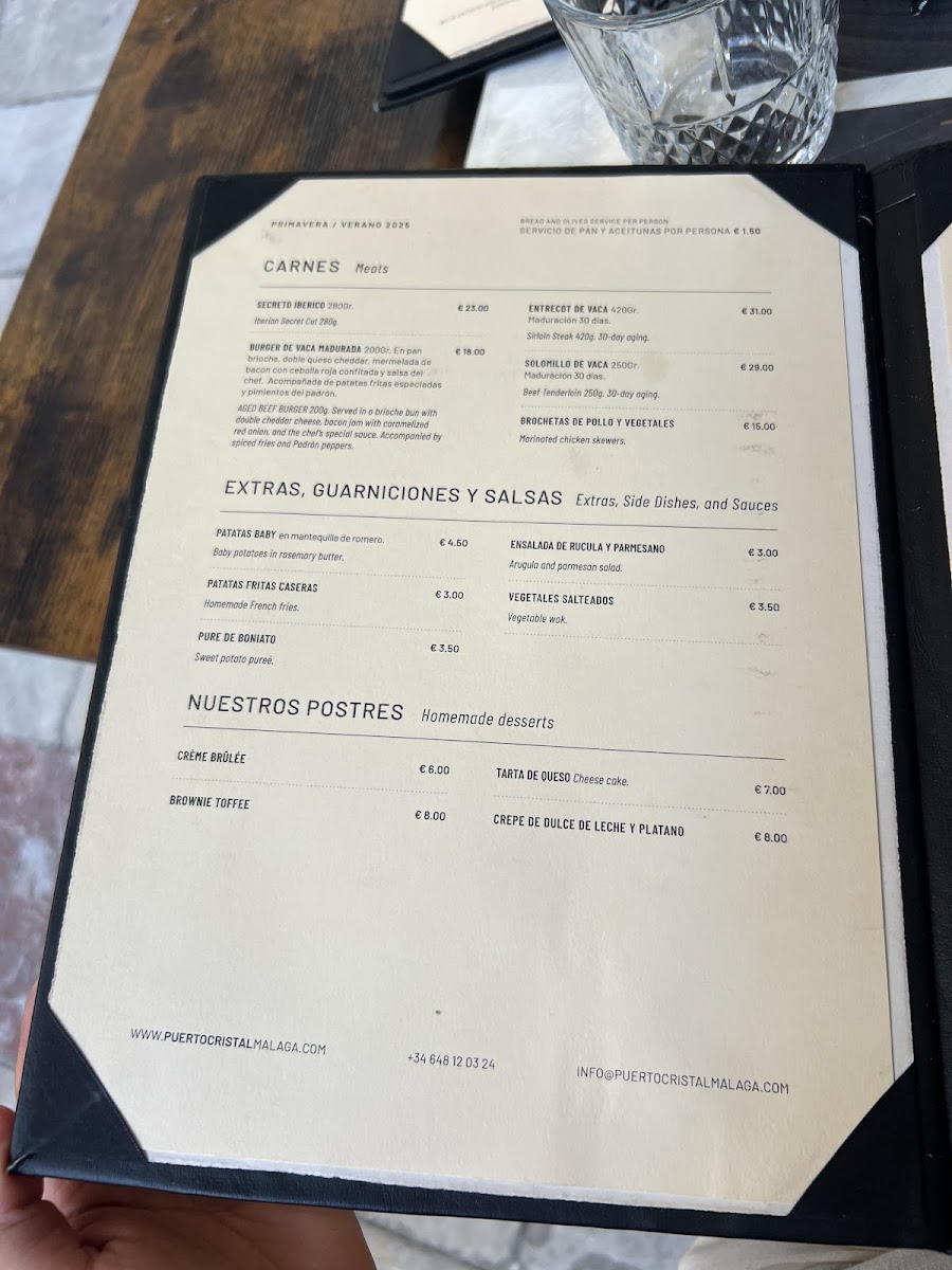 Menu Puerto Cristal Restaurante Malaga Centro-4