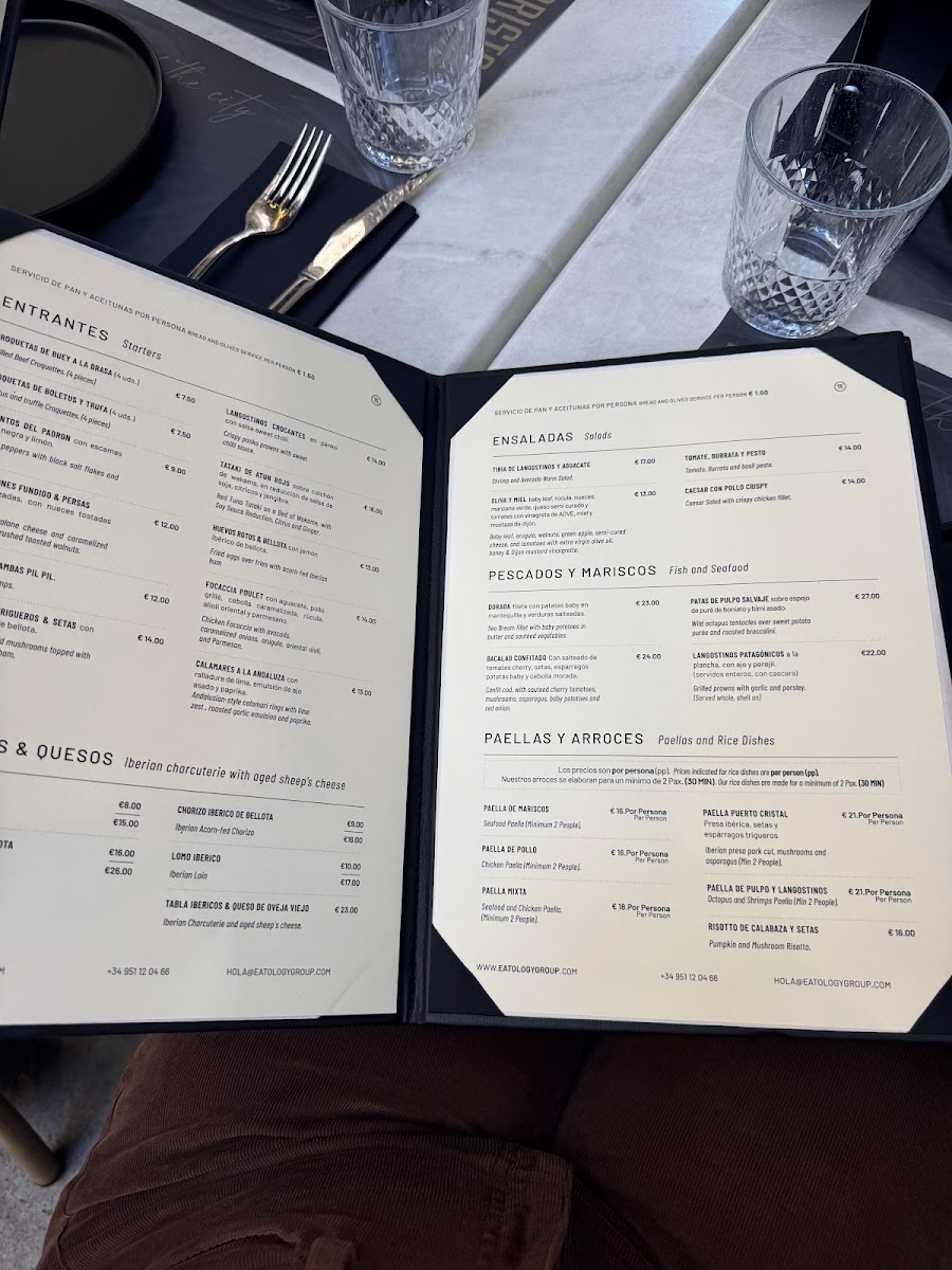 Menu Puerto Cristal Restaurante Malaga Centro-9